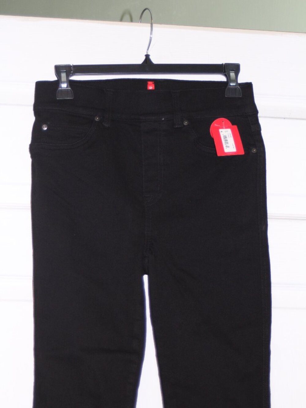 🖤 NWT SPANX Flare Jeans – Clean Black – Size 8 🖤 - Picture 5 of 6